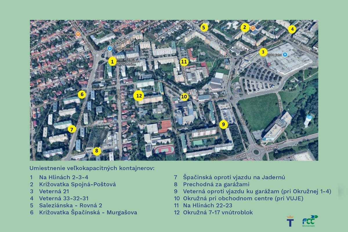 FOTO: Umiestnenie veľkokapacitných kontajnerov, foto 4