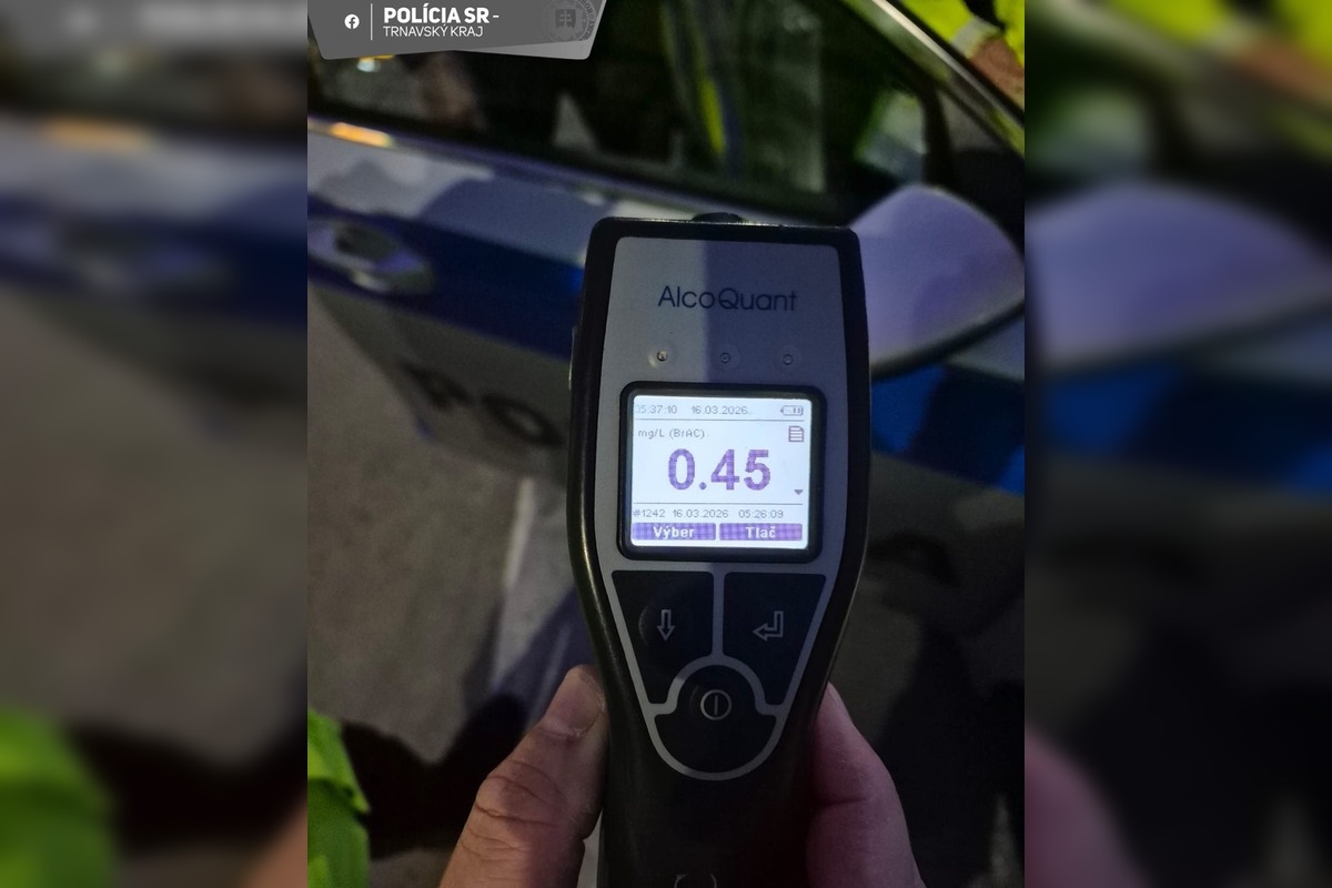FOTO: Ranná kontrola na D2 odhalila opitých vodičov, foto 1