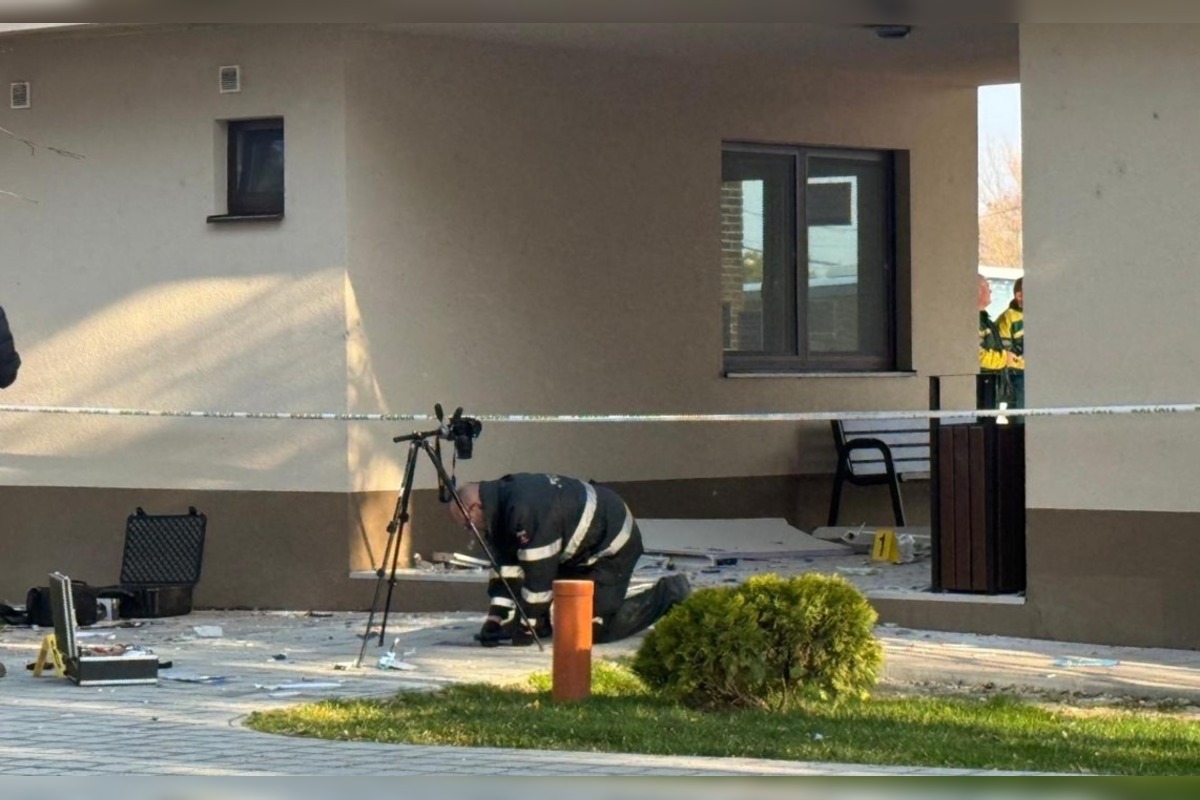 FOTO: Po explozii zmizol další bankomat , foto 1