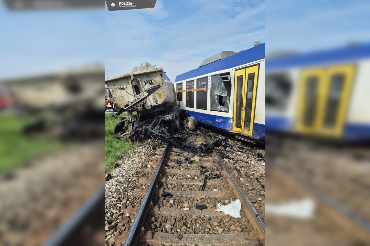 FOTO: Pri zrážke vlaku s kamiónom pri Dunajskej Strede zomrel 58-ročný kamionista a jazdec na koni Marián, foto 5