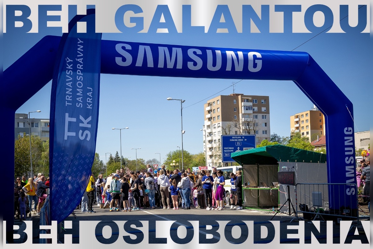 FOTO: Klobúk dolu!  91-ročný Dezider sa postavil na štart preteku v Galante, zdolal ho bez problémov, foto 16