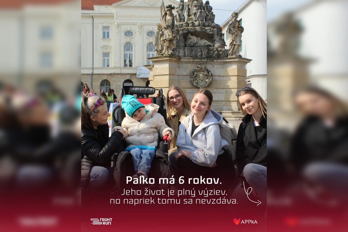 FOTO: V Trnave sa koná benefičný beh, ktorého výťažok pôjde na pomoc Paľkovi, foto 1