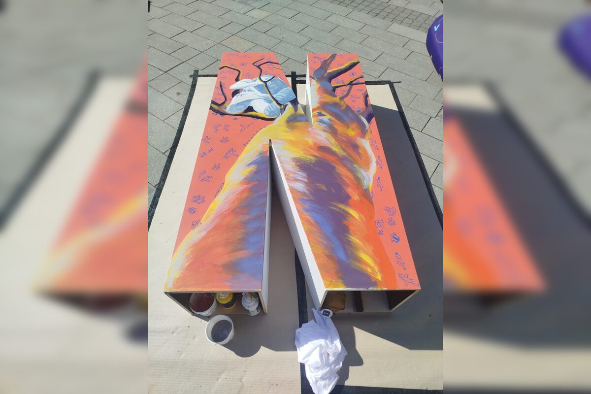 FOTO: Hlavná ulica v Trnave sa opäť zmenila na ateliér. Vznikol nový hastag #TRNAVA, foto 5