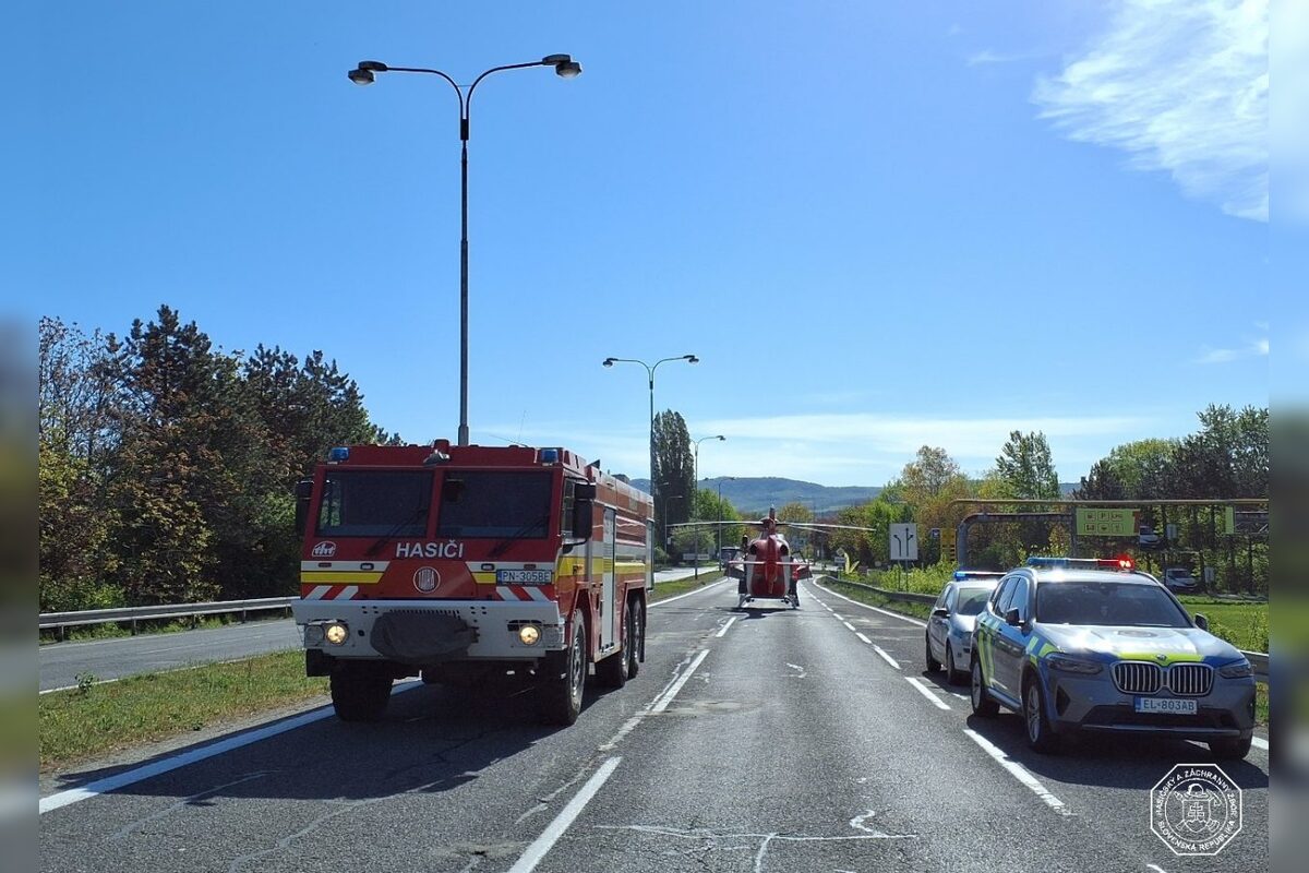 FOTO: Vážna nehoda pri Piešťanoch, foto 3