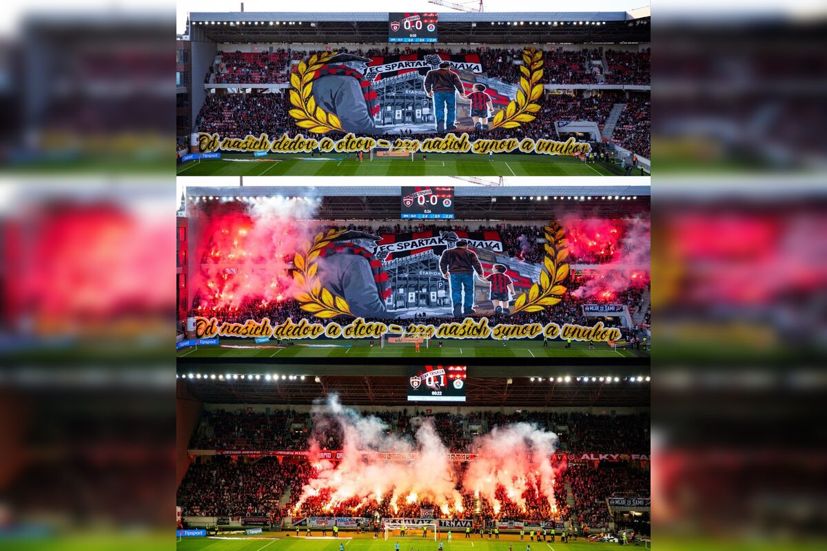 FOTO: Nové choreo FC Spartak Trnava, foto 3