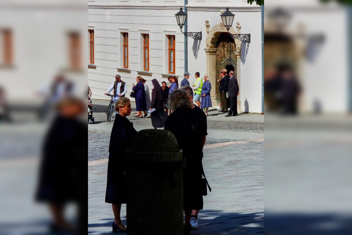 FOTO: Natáčanie seriálu Dunaj, k vašim službám v Trnave, foto 5