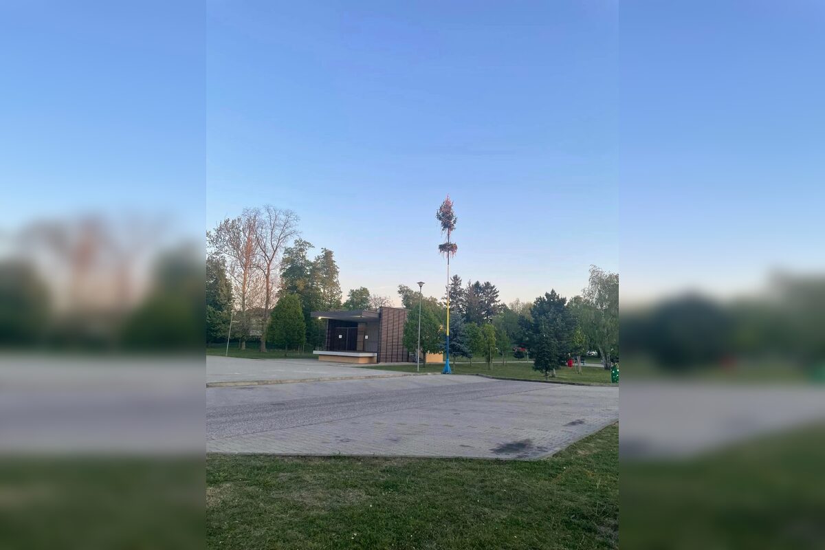 FOTO: Takto vyzeralo stavanie májov v Trnavskom kraji, foto 32