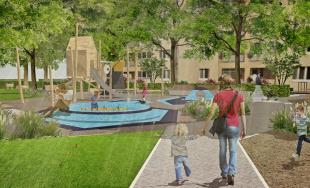 Architekta pripravila projekt revitalizácie dvorov na Hospodárskej ulici, ostanú ihriská i zeleň
