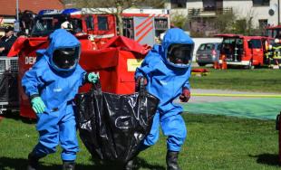 Hasiči z Trnavy a Kútov boli na medzinárodnom cvičení zásahov pri škodlivých látkach v Rakúsku