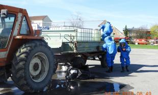 Hasiči z Trnavy a Kútov boli na medzinárodnom cvičení zásahov pri škodlivých látkach v Rakúsku