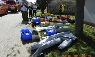 Hasiči z Trnavy a Kútov boli na medzinárodnom cvičení zásahov pri škodlivých látkach v Rakúsku