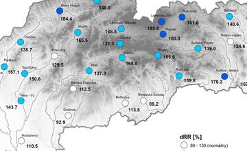 FOTO: Slovenský hydrometeorologický ústav zhodnotil začiatok roka