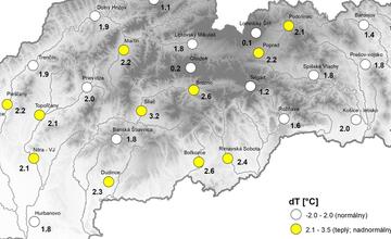 FOTO: Slovenský hydrometeorologický ústav zhodnotil začiatok roka