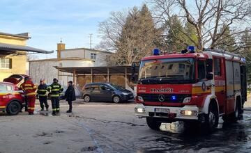 FOTO: Trnavskú nemocnicu opäť zachvátil požiar