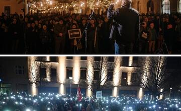 FOTO: Protesty proti novele Trestného zákona naprieč celým Slovenskom