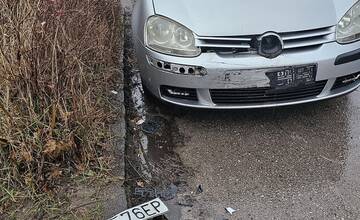 FOTO: Trnavčanovi páchateľ zdemoloval auto. Z miesta nehody ušiel