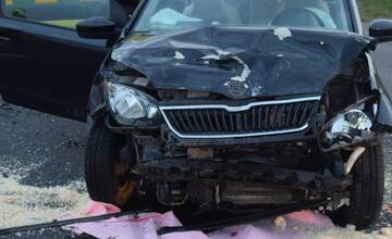 FOTO: Zrážka áut v Dunajskej Strede