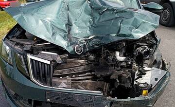 FOTO: Nehoda troch áut s 5 zranenými v Dunajskej Strede 5. 4. 2024