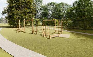 FOTO: Nové inkluzívne detské ihrisko v Šamoríne