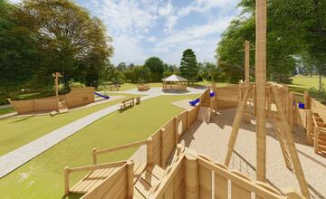 FOTO: Nové inkluzívne detské ihrisko v Šamoríne