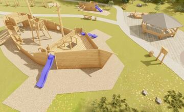 FOTO: Nové inkluzívne detské ihrisko v Šamoríne