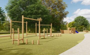 FOTO: Nové inkluzívne detské ihrisko v Šamoríne