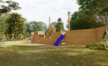 FOTO: Nové inkluzívne detské ihrisko v Šamoríne