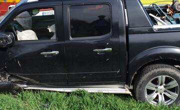 FOTO: Zrážka troch osobných áut neďaleko Trnavy