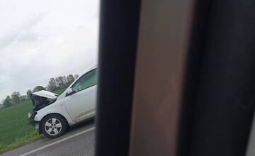 FOTO: Nehoda medzi Skalicou a Holíčom 19. apríla 2024