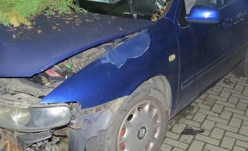 FOTO: Dopravná nehoda v Trebaticiach