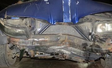 FOTO: Dopravná nehoda v Trebaticiach