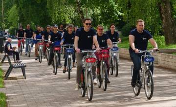 FOTO: Zdieľané bicykle v Senici