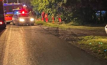 FOTO: Tragická nehoda vo Veľkej Mači. O život prišli traja ľudia