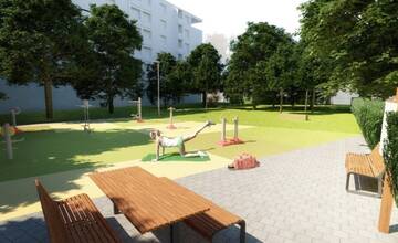 FOTO: Bezpečnejšie a krajšie dvory: Trnava obnovuje verejné priestory na Hospodárskej ulici