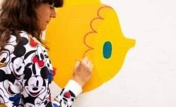 FOTO: Nové maľby na kúpalisko Castiglione