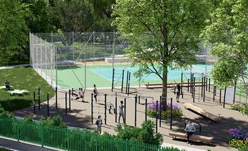 FOTO: Nový športový areál