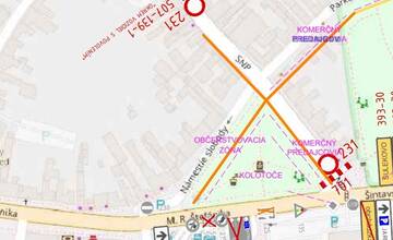 FOTO: Seredský hodový jarmok uzavrie niekoľko ciest. Mestská polícia pripravila obchádzky