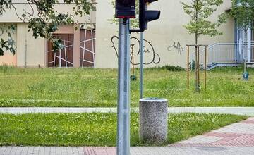 FOTO: Nová svetelná signalizácia pre chodcov