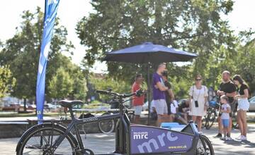 FOTO: Nové nákladné bicykle v Seredi