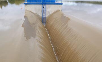 FOTO: Takto zasiahli povodne Senicu 