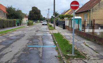 FOTO: Senica zmenila organizáciu dopravy v okolí gymnázia