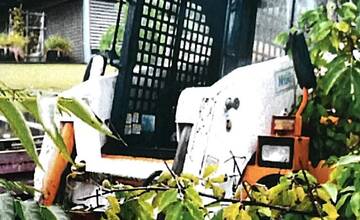 FOTO: Zaistené pracovné stroje