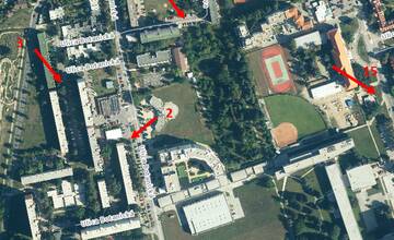 FOTO: Umiestnenie kontajnerov v jednotlivých lokalitách