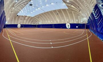 FOTO: Nafukovacia hala v Leopoldove