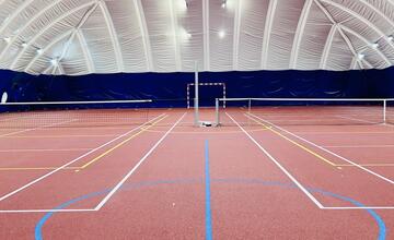 FOTO: Nafukovacia hala v Leopoldove