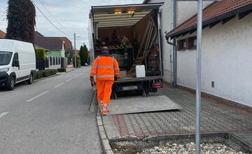 FOTO: FOTO: V Galante prebiehajú práce, ktoré majú zvýšiť bezpečnosť v meste