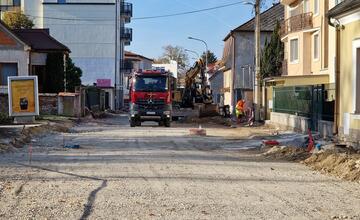 FOTO: Pozrite si, ako pokročili práce na Štúrovej ulici v Piešťanoch