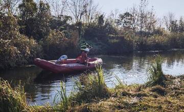 FOTO: Pátracia akcia po nezvestnom mužovi v Sládkovičove