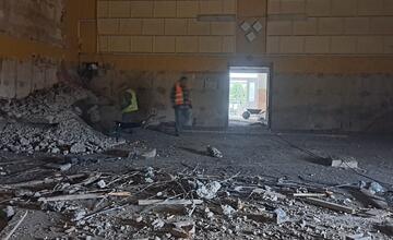 FOTO: V Leopoldove rekonštruujú mestské kino