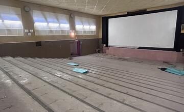 FOTO: V Leopoldove rekonštruujú mestské kino